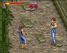 une photo d'Ã©cran de Final Fight 2 sur Nintendo Super Nes